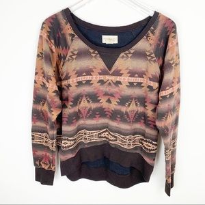 Denim & Supply | Ralph Lauren Southwest Tribal Aztec Print Sweatshirt